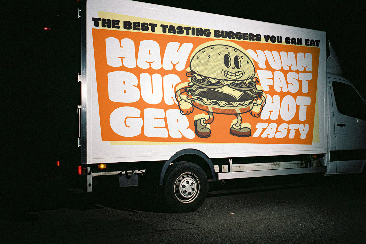 Truck Mockup, a Product Mockup by Designer Dude (Photo 1 of 2)