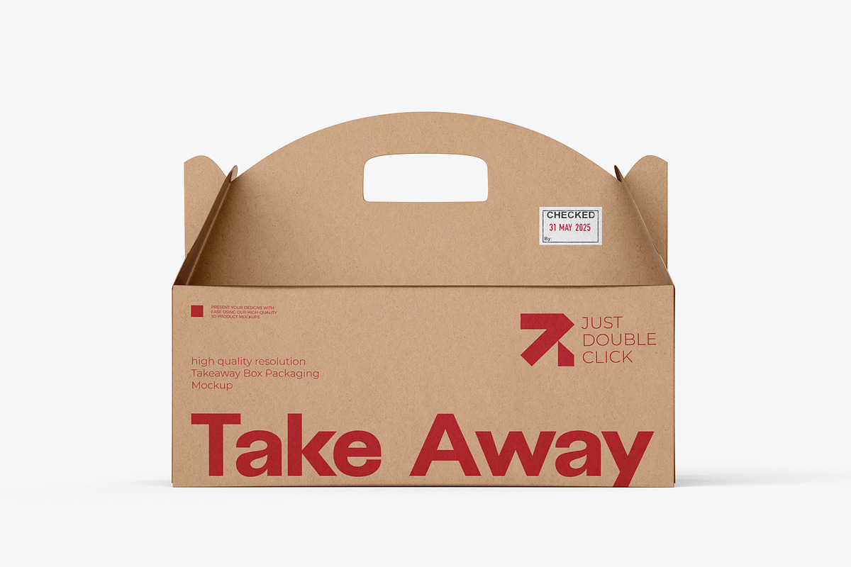 Gable Box Packaging Mockup, a Packaging Mockup by Ram Studio LLC (Photo 2 of 19)