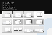 Framed Vinyl Mockup, a Packaging Mockup by KIPET (Thumbnail 15 of 15)