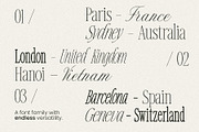 Timeless Editorial - Elegant Serif, a Script Font by AndrewPixelType (Thumbnail 2 of 17)