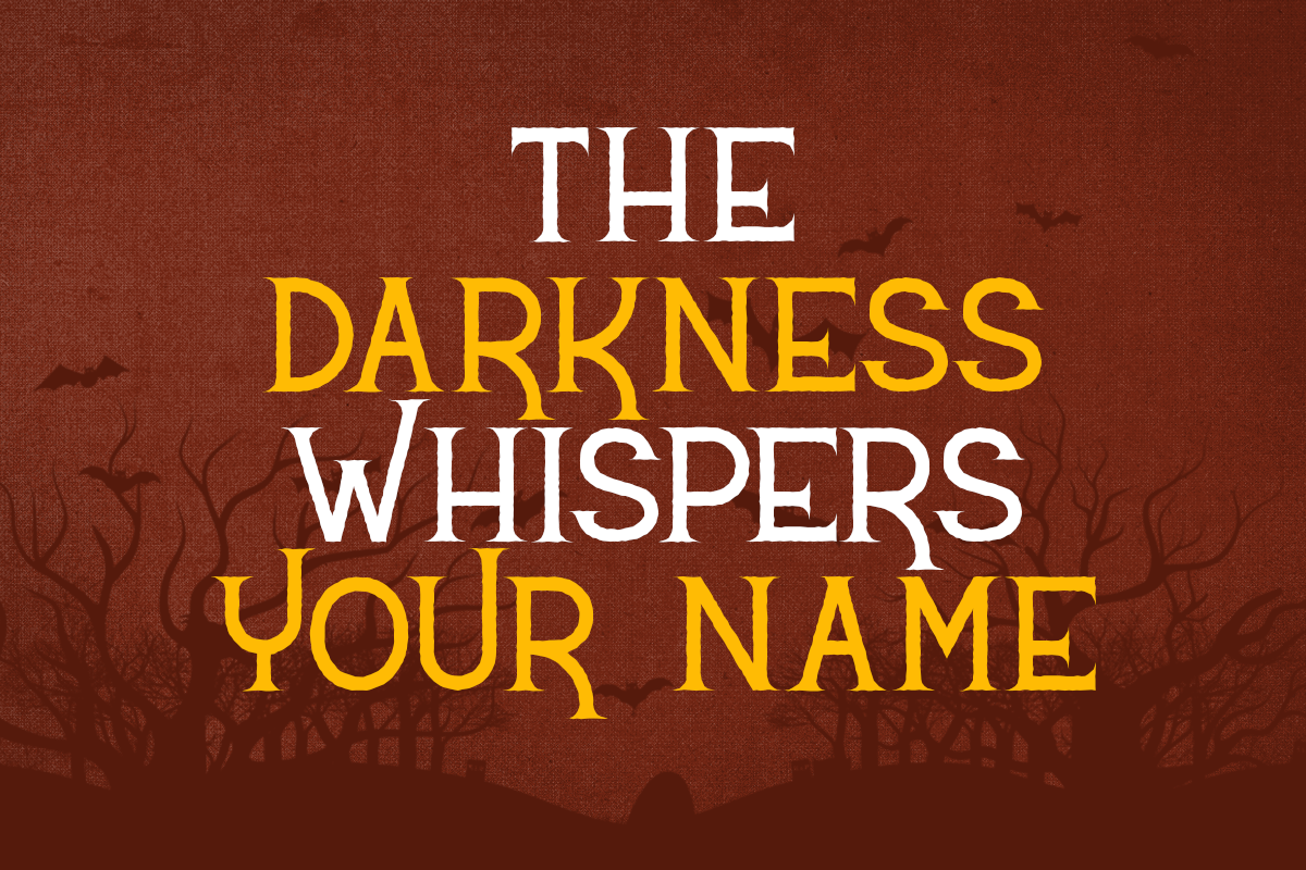 Hallow Fright - Halloween Party Font, a Serif Font by Pandeka Studio (Photo 3 of 9)