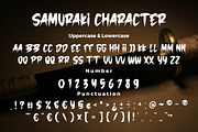 Samuraki japanese samurai font, a Font by Bayuktx (Thumbnail 10 of 10)