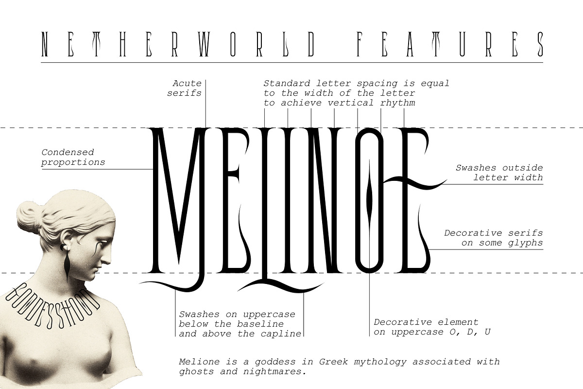Netherworld Condensed Mystical Font, a Blackletter Font by Struvictory.art (Photo 6 of 8)