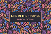 Life in the Tropics patterns, a Pattern Graphic by Piñata (Thumbnail 1 of 14)