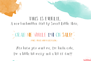 Everlie Handwritten Font, a Sans Serif Font by Sweet Little Muse (Thumbnail 2 of 3)