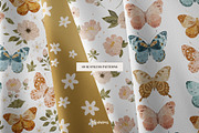 Bloom Butterflies and Flowers, a Decorative Illustration by tatiletters (Thumbnail 7 of 15)