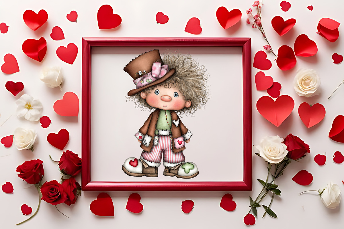 Black History Month Gnome Clipart, a Person Illustration by RobertsArt (Photo 6 of 6)