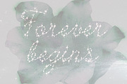 Spark Veil Decorative Glitter Font, a Script Font by AnMark (Thumbnail 12 of 13)