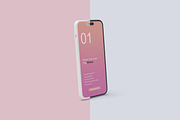 Iphone 14 Clay Mockup, an iPhone Mockup by rahmatmoscae (Thumbnail 20 of 20)