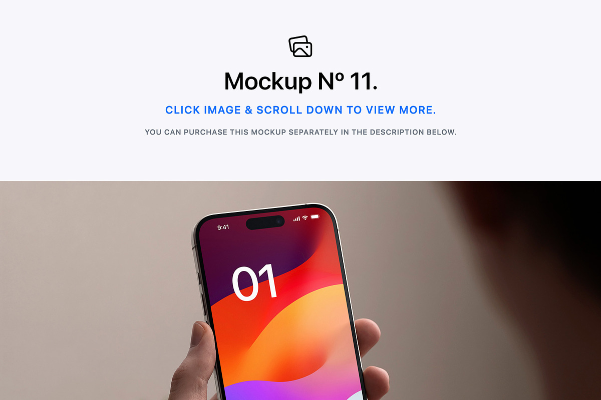 15 Phone 15 Pro In Hand Mockups, an iPhone Mockup by Asylab (Photo 21 of 26)