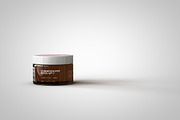 Amber Cosmetics Pot Mock-Up, a Household Mockup by TSOBG (Thumbnail 6 of 15)