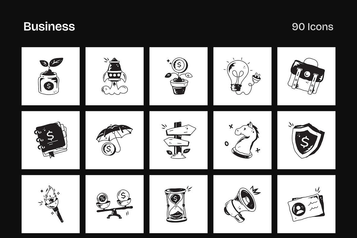 Sketch Icons, an Outline Icon by Prosymbols (Photo 7 of 30)