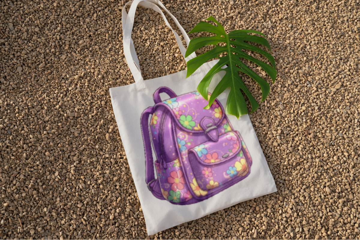 Purple Floral Teacher PNG Clipart., an Object Illustration by KennedyStudio (Photo 4 of 5)