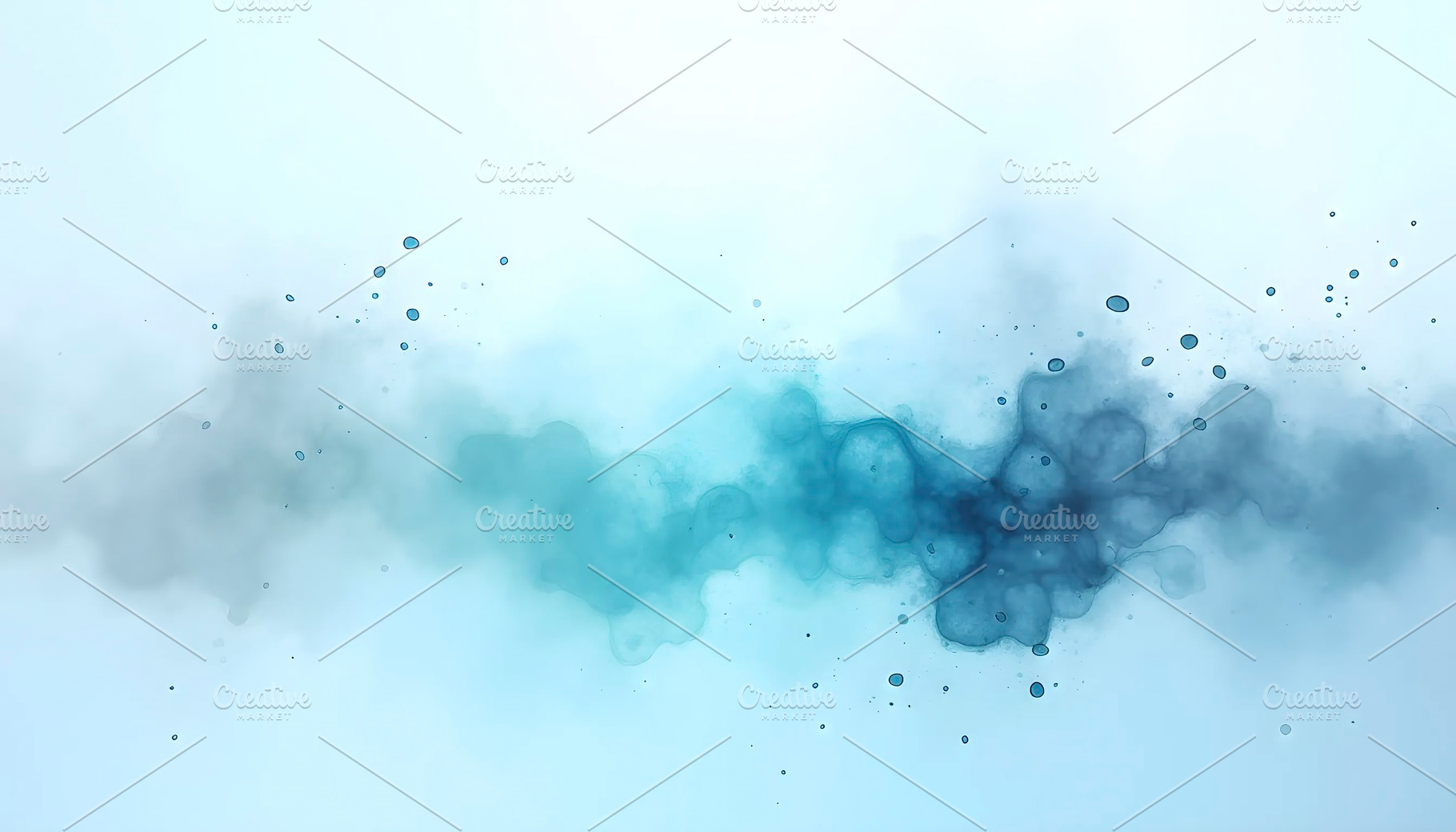 Transparent Ink Drops on Glass Effec, a Photo by LOGOCREATIVE
