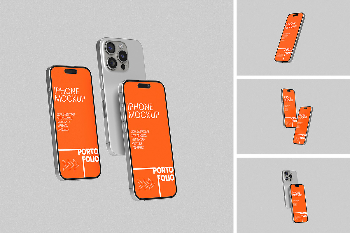 Iphone Mockup, an iPhone Mockup by Afif_studio (Photo 1 of 5)