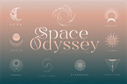 Space Odyssey Logo Gradient, a Branding & Logo Template by Michael Rayback Design (Thumbnail 1 of 12)
