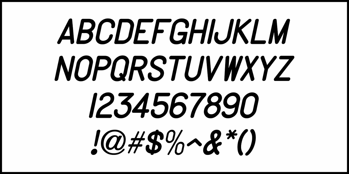 Typed Message JNL, a Font by Jeff Levine Fonts (Photo 5 of 5)
