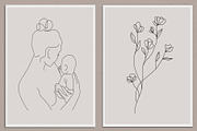 Mother’s Day Line Art, a Decorative Illustration by Miracles Everywhere (Thumbnail 6 of 7)