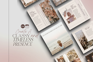 Modern Canva IG Feminine Template