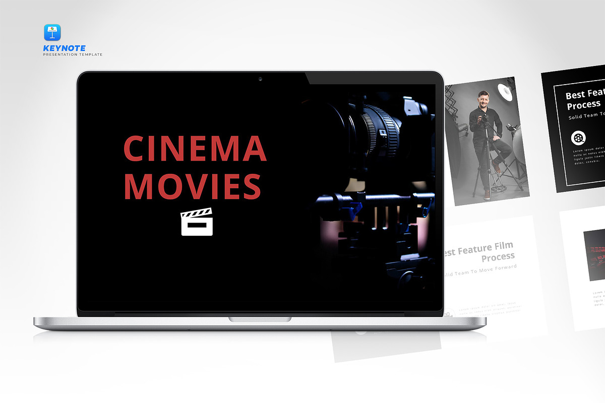 Cinema Pitch Deck Keynote preview 2