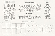 Hand Drawn Wedding Elements, an Illustration by Claire Emery Designs (Thumbnail 3 of 7)