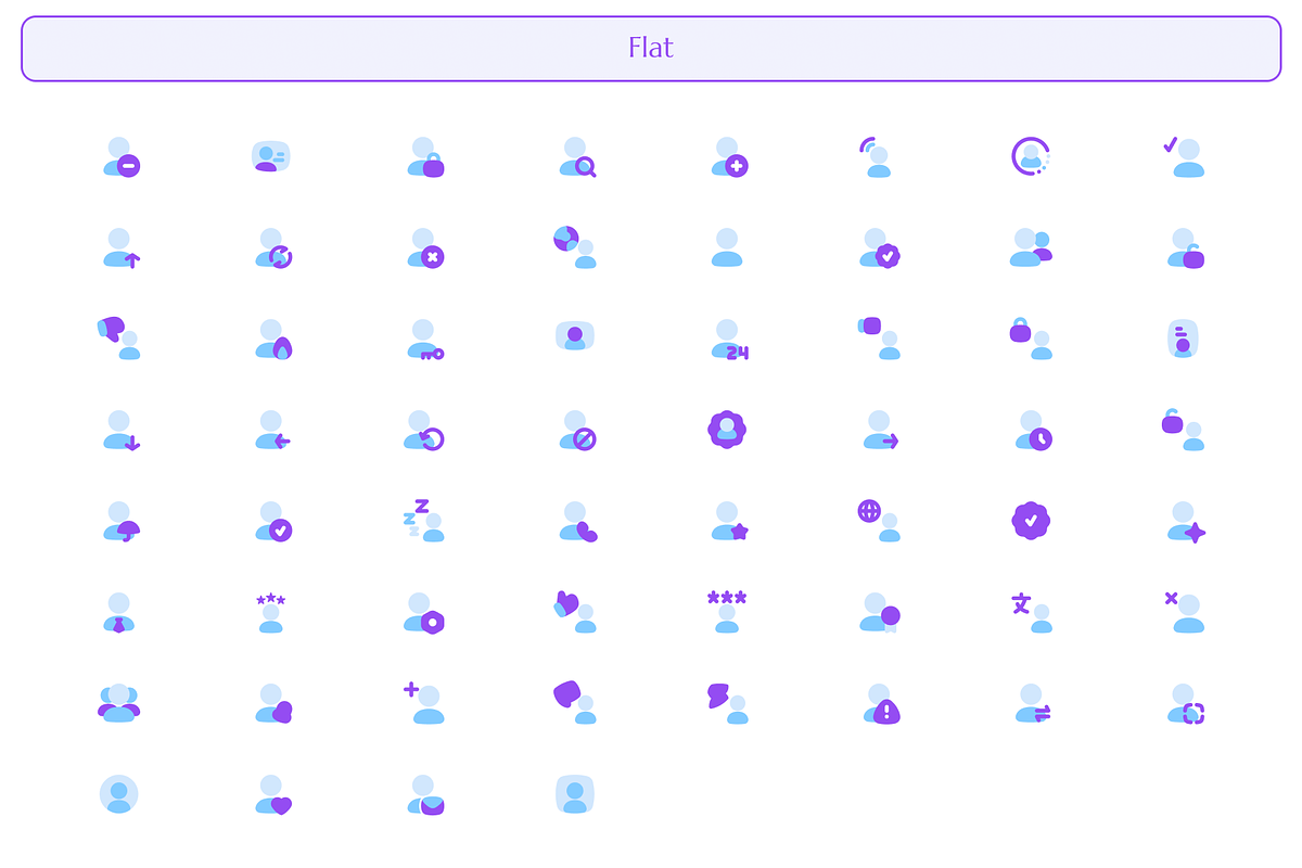 5 Style set of 300 User Account icon, an Outline Icon by Directico Design Kit (Photo 7 of 8)