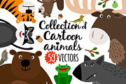 Cartoon Animals, an Object Graphic by ianakauri (Thumbnail 1 of 5)
