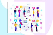 Communication concept, a Person Illustration by SvetaDraws (Thumbnail 4 of 4)