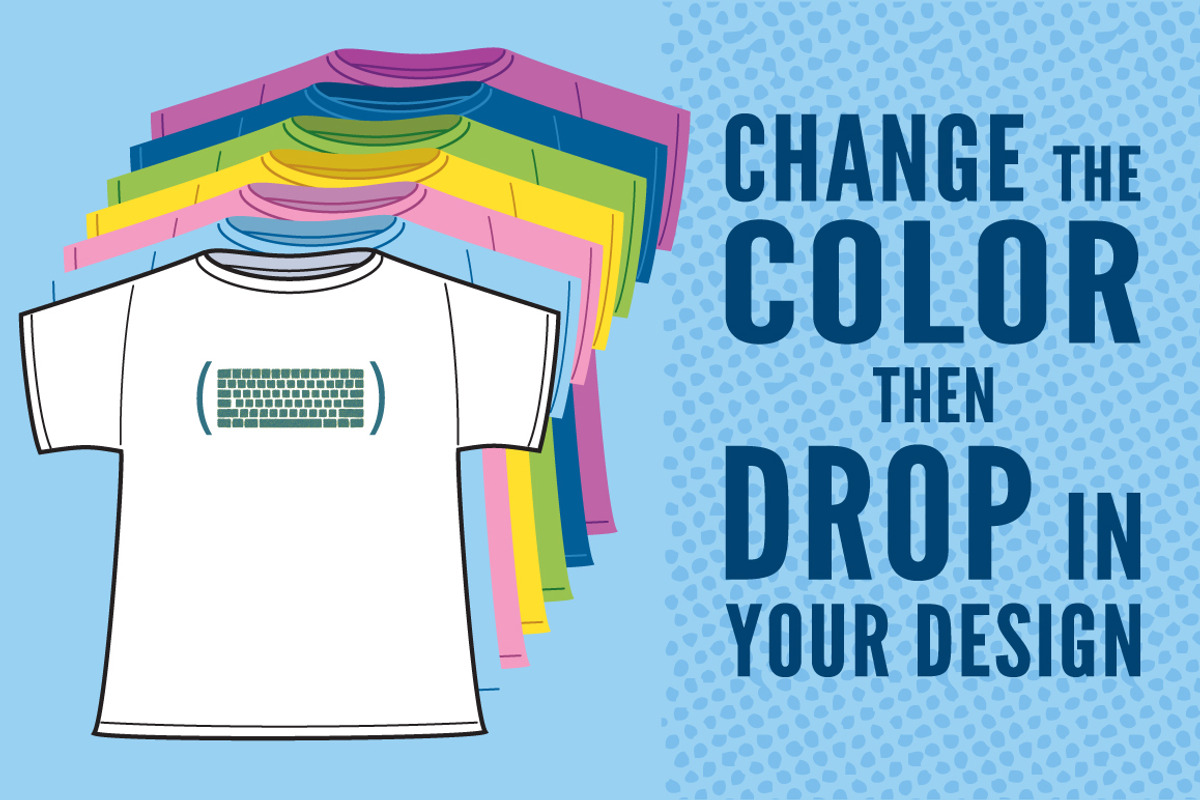 Vector Shirt Templates, a Print Template by edfredned (Photo 3 of 5)