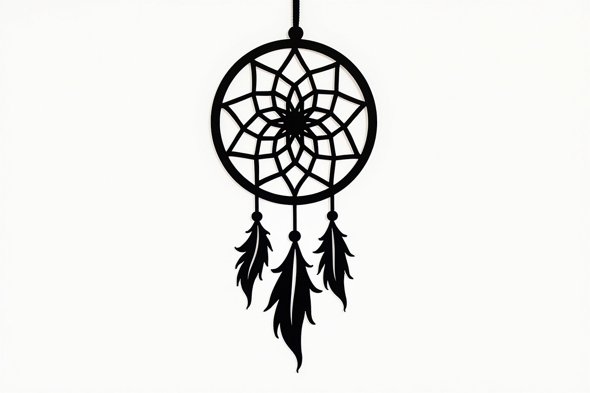 Scandinavian Unique Dreamcatcher, an Illustration by Amazin_art (Photo 21 of 26)