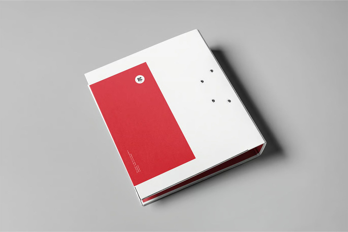 Binder Mock-up, an Advertising Mockup by zippypixelstudio (Photo 3 of 11)