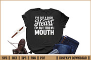 I've Got A Good Heart But This Mouth, a Seasonal Illustration by Handy Arts Studio (Thumbnail 2 of 3)