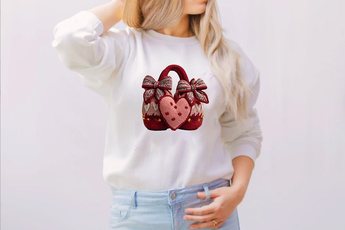 Faux Crochet Valentine Png Clipart, an Illustration by SVGArt (Photo 7 of 8)