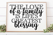 Family SVG Bundle Quotes for Home, a Decorative Illustration by SavanasDesign (Thumbnail 5 of 13)