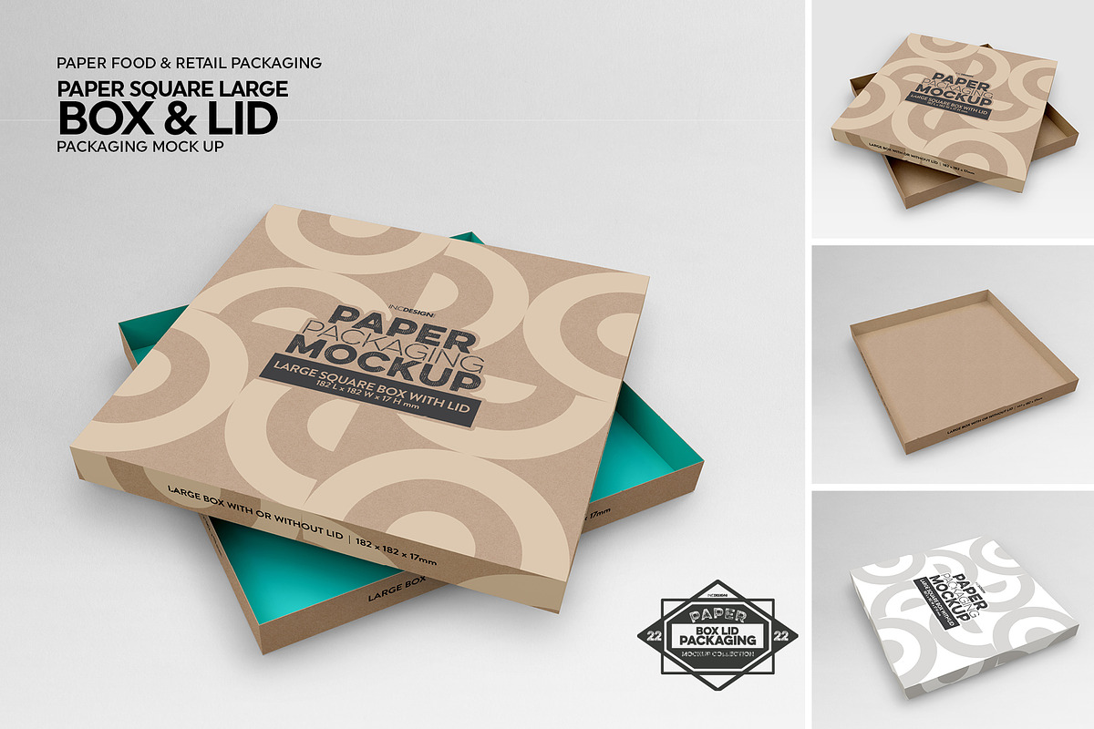 VOL. 22 Paper Box Packaging Mockups, a Cups & Container Mockup by INCDesign (Photo 9 of 14)