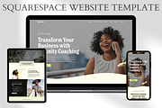 Service/Coaching Squarespace Website, a Squarespace Template by Wynn Solutions (Thumbnail 1 of 4)