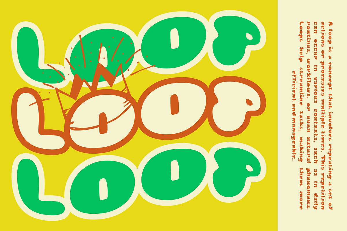 Balwine Blur, a Sans Serif Font by Craft Supply Co. (Photo 4 of 8)