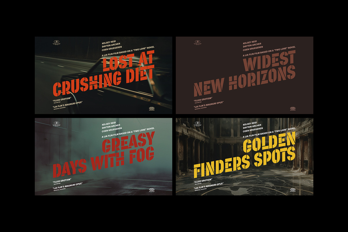 Old Movie Titles Collection, a Templates & Theme by pixelbuddha.net (Photo 26 of 26)