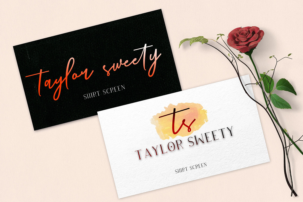 Githa Lovely | Font Duo preview 4