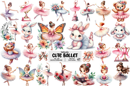 Cute Ballet Clipart