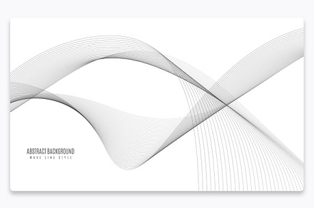 Clean Wave Line Abstract Background, a Background Graphic by Modaldesain
