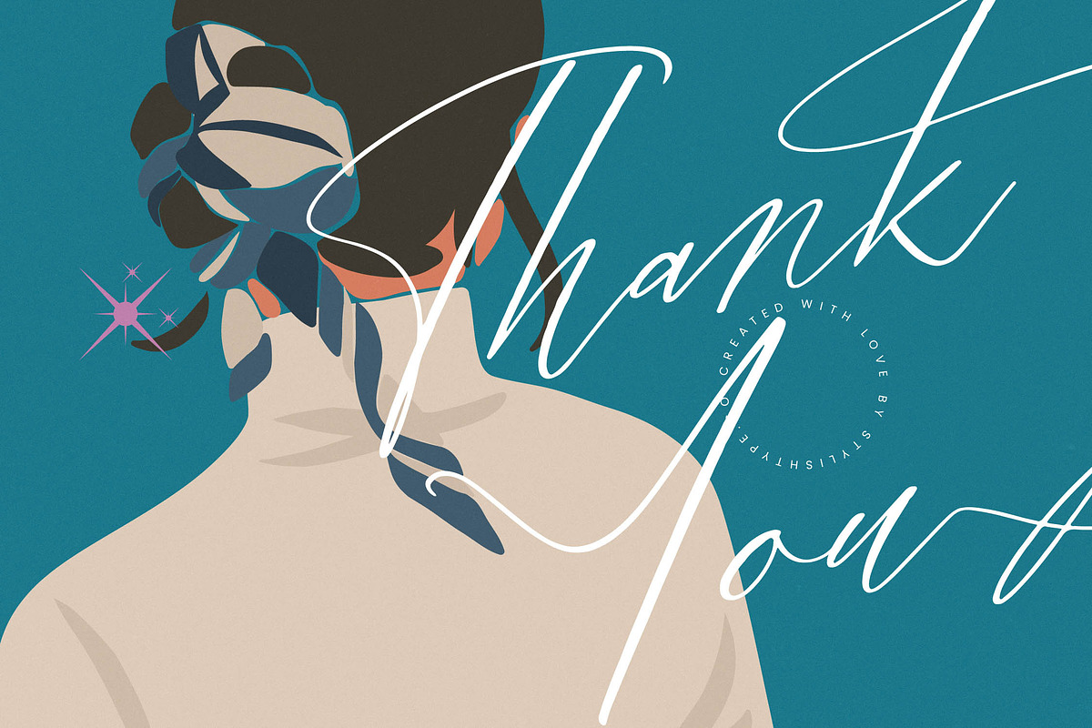 Shillueta Fantture Modern Signature, a Script Font by stylishtype.co (Photo 20 of 20)