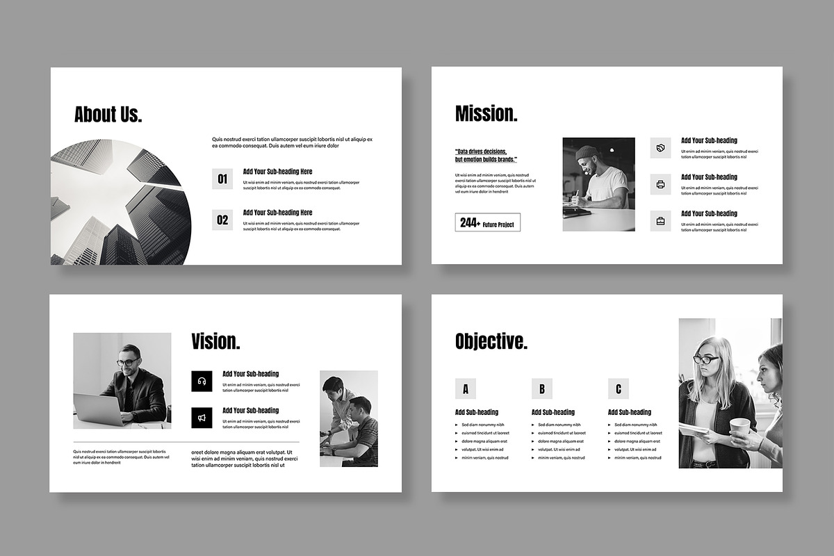 Corporate Business Presentation, a Presentation Template by MightyDesign (Photo 3 of 8)
