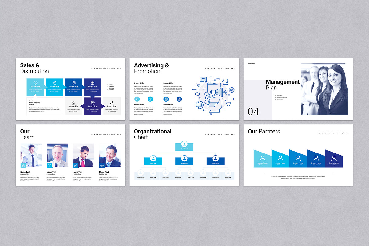 Business Plan Presentation Template, a Presentation Template by ...