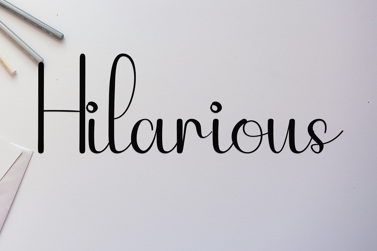 PerfectRainbow, a Handwritten Font by FreshTypeINK (Photo 5 of 8)