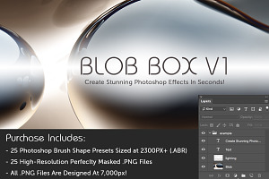 Blob Box V1 - Hi-Res Brushes Set