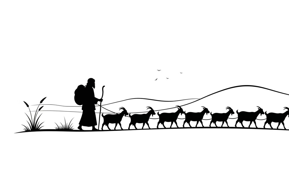 desert nomad silhouettes featuring, an Illustration by Amazin_art (Photo 20 of 25)
