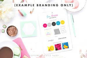 Brand Board Template For Canva