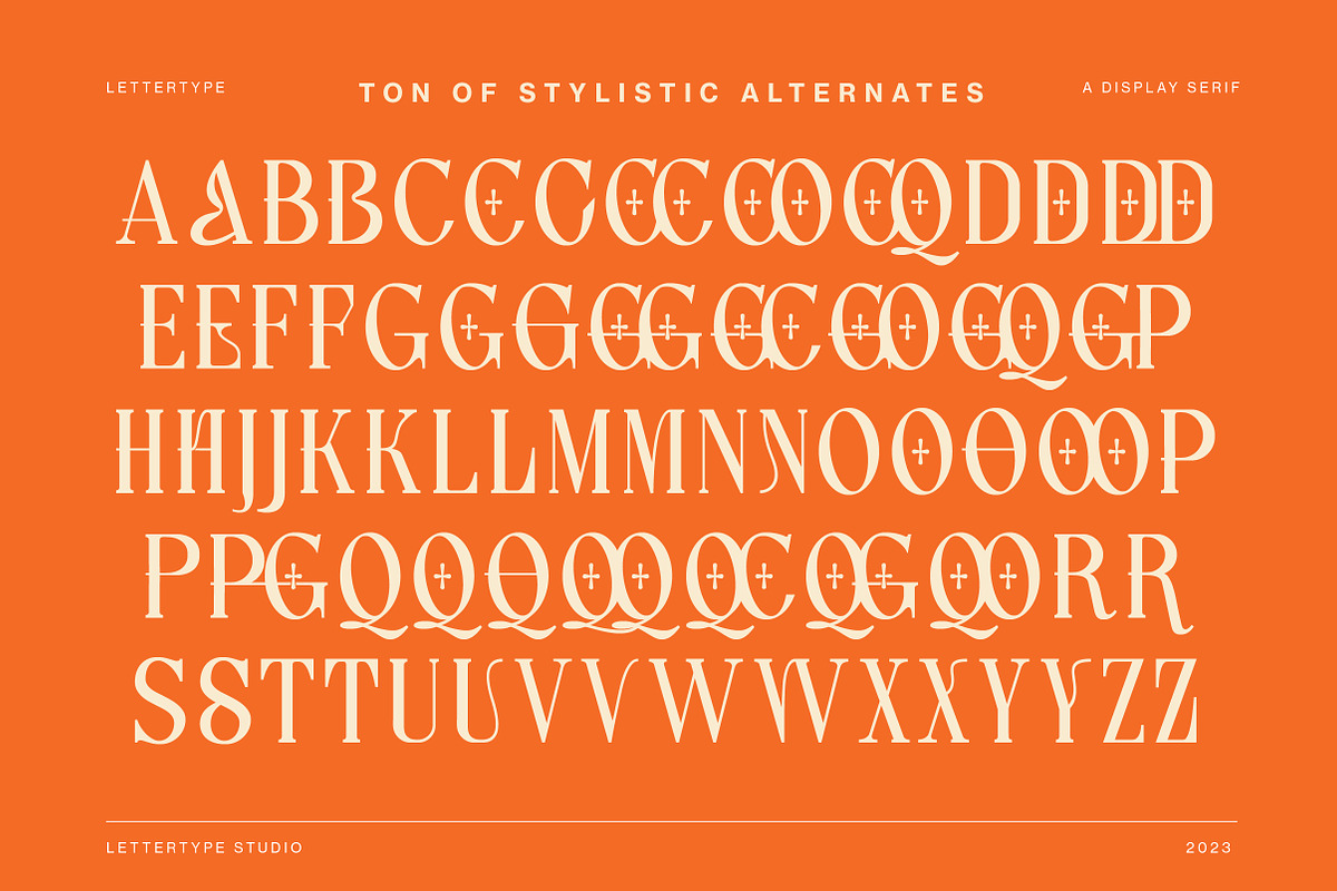 Lettertype a Stunning Display Serif, a Serif Font by Lettertype Studio (Photo 8 of 20)
