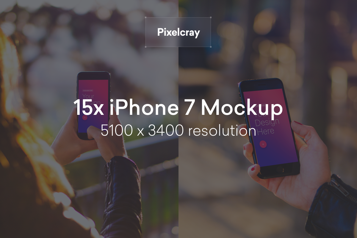 15 PSD Mockups iPhone Outdoor, an iPhone Mockup by Pierre Borodin (Photo 2 of 6)